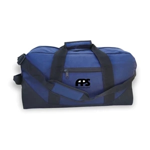 Two Tone Duffle Bag, Travel Bag, Gym Bag