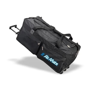 30" Rolling Duffle Bag w/ 2 Pockets, Travel Bag, Gym Bag