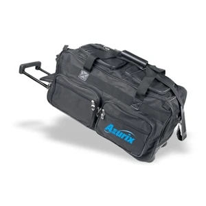 11" Rolling Duffle Bag w/ 5 Pockets, Travel Bag, Gym Bag