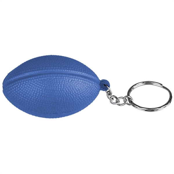 Football Shaped Decompression Toy with Keychain - Image 2