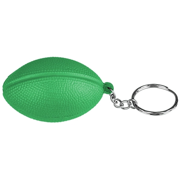 Football Shaped Decompression Toy with Keychain - Image 4