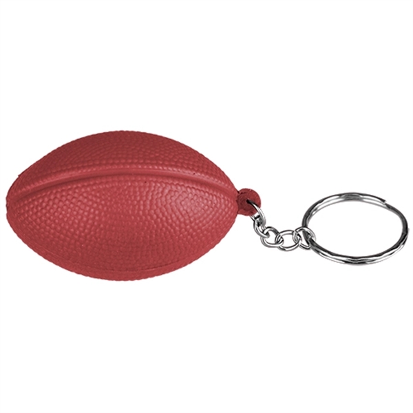 Football Shaped Decompression Toy with Keychain - Image 6