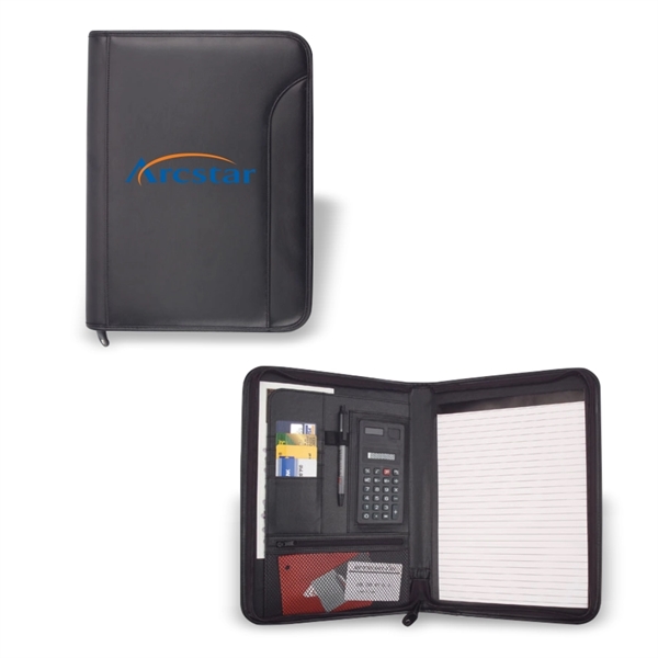 Zippered Padfolio, Personal Jotter, Notebook - Image 1