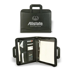 Executive Zippered Padfolio, Personal Jotter, Notebook