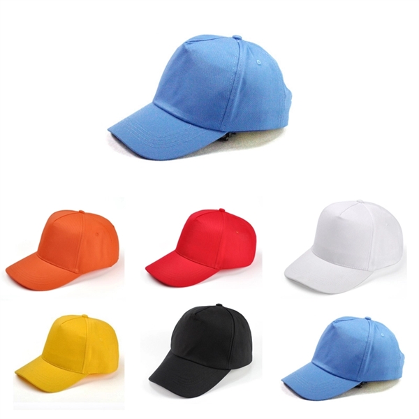 Children Twill Baseball Cap Hat - Image 1