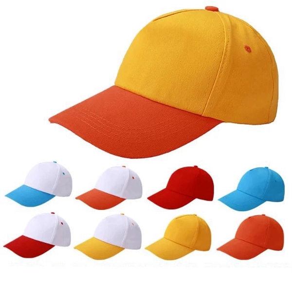 Children Twill Baseball Cap Hat - Image 3