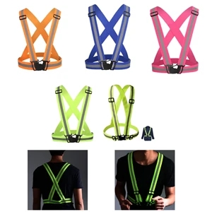 Adult Reflective Vest Suspenders