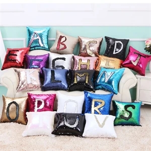 A Funny Sequin Pillow with Color Changing