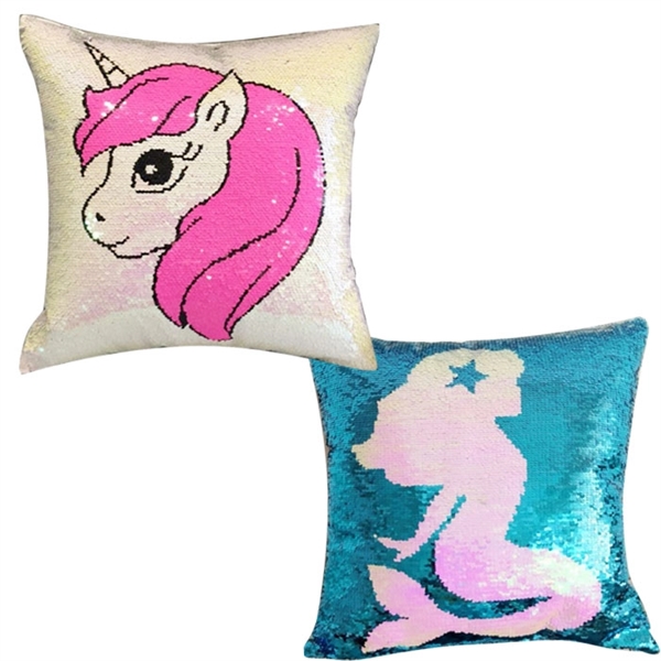 A Funny Sequin Pillow with Color Changing - Image 3