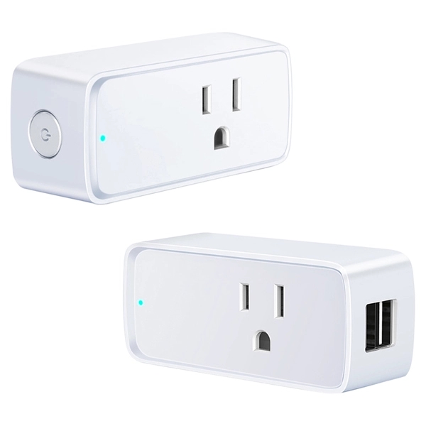 Smart Home Wi-Fi Plug and Two USB Ports with Energy Monitori - Image 3