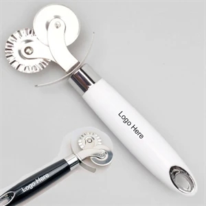 Two Wheel Stainless Steel Pizza Cutter Knife