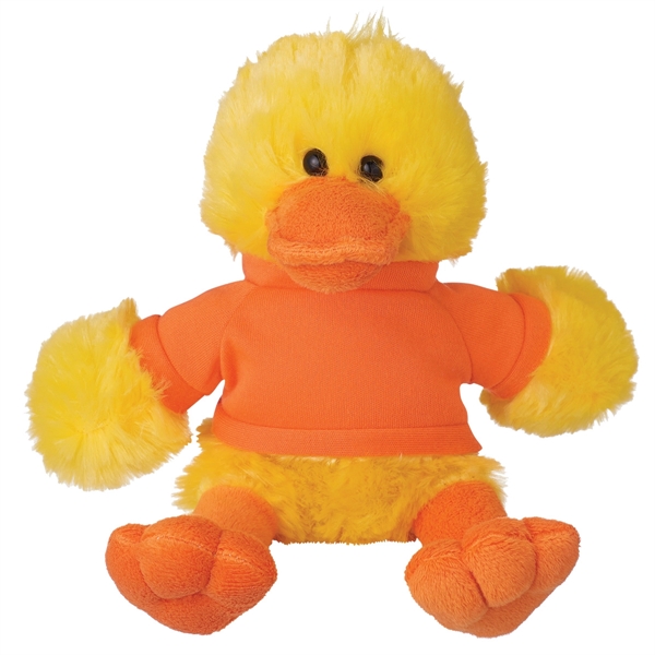 6" Plush Delightful Duck With Shirt - Image 3