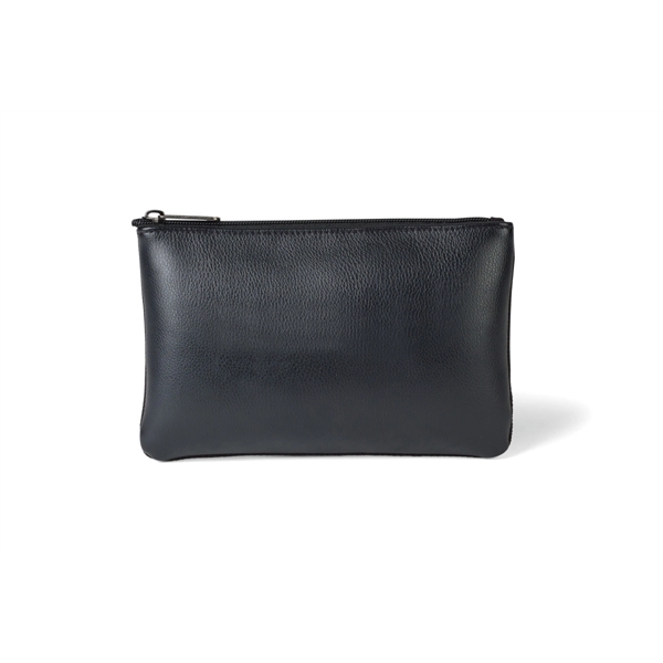 Travis and Wells Leather Zippered Pouch - Image 2
