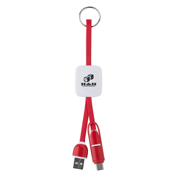 Slide Charging Cables On Key Ring - Image 3