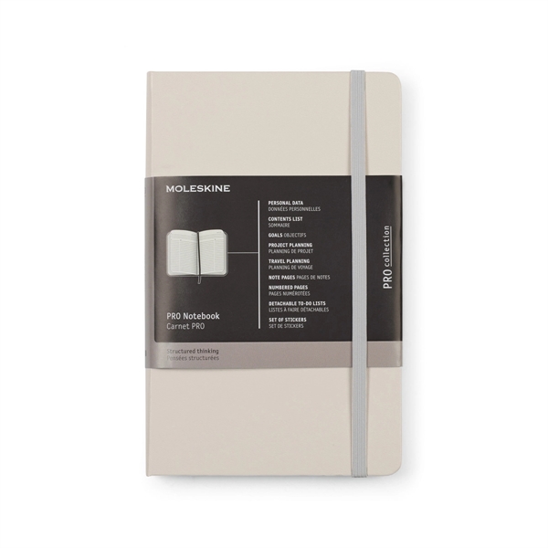 Moleskine® Hard Cover Ruled Large Professional Notebook - Image 3