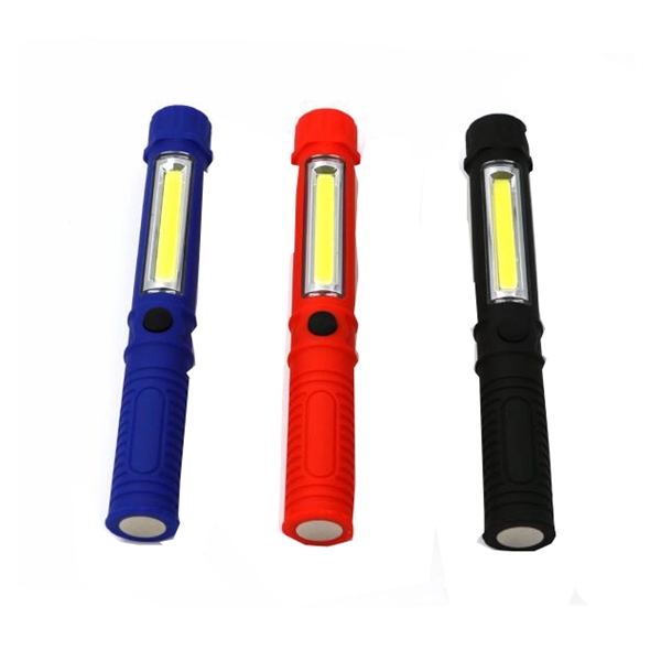 Bottom magnet PVC LED flashlight - Image 1