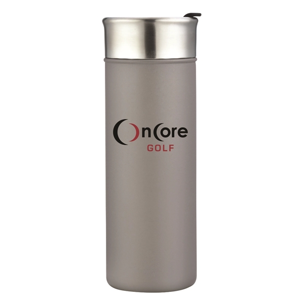 GILLIGAN 18 OZ DOUBLE WALL STAINLESS STEEL TUMBLER - Image 4