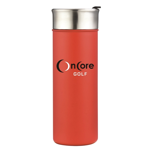 GILLIGAN 18 OZ DOUBLE WALL STAINLESS STEEL TUMBLER - Image 1
