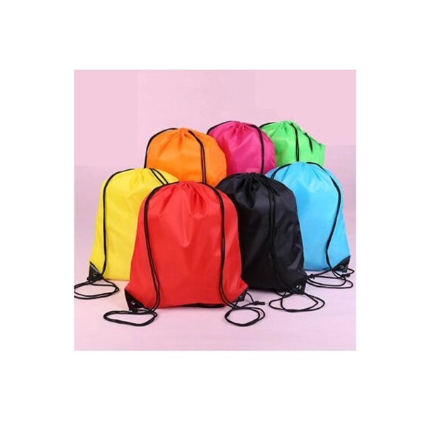 Polyester drawstring bag - Image 4