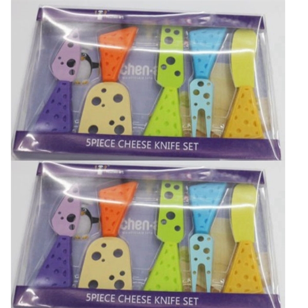 Five Pieces of Cheese Butter Knife - Image 2