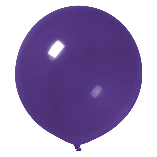 36" Crystal Tuf-Tex Balloon - Image 6