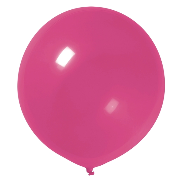 36" Crystal Tuf-Tex Balloon - Image 7