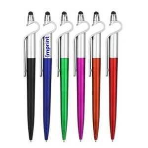 3 in 1 Ballpoint Pen with Phone Stand