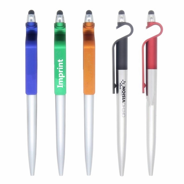 3 in 1 Ballpoint Pen with Phone Stand - Image 1