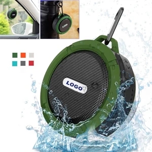 Waterproof Outdoor Bluetooth Speaker W/ Carabiner