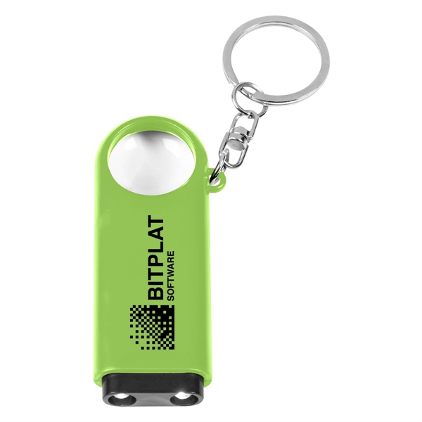 Magnifier and LED Light Key Chain - Image 5
