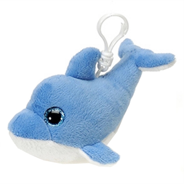 Dolphin Plush Keychains