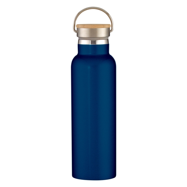 21 Oz. Liberty Stainless Steel Bottle With Wood Lid - Image 3