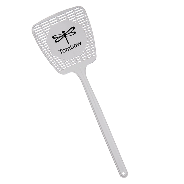 White 16" Fly Swatters - Image 1