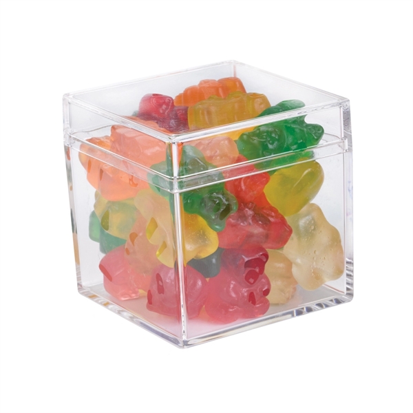 Cube Shaped Acrylic Container With Candy - Image 36