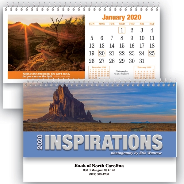 Inspirations Desk Calendar - Image 1