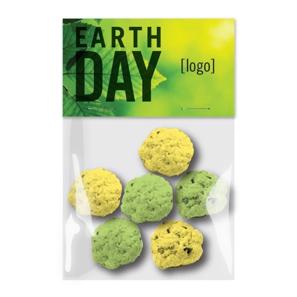 Earth Day Seed Bomb Cello Pack - 6 Bombs - Image 7