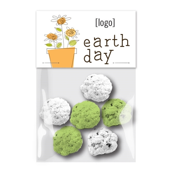 Earth Day Seed Bomb Cello Pack - 6 Bombs - Image 12