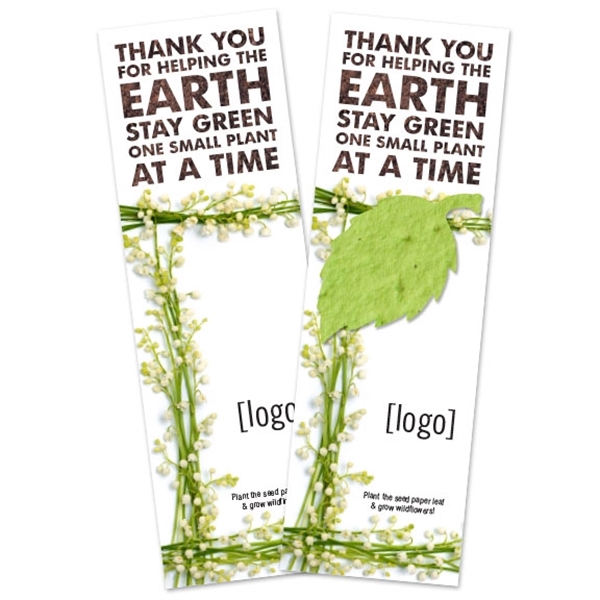 Small Seed Paper Earth Day Bookmark (1.75x5.5) - Image 2