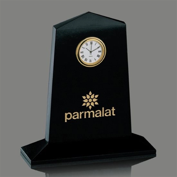 Marble Clock - 7" Pentagon - Image 2