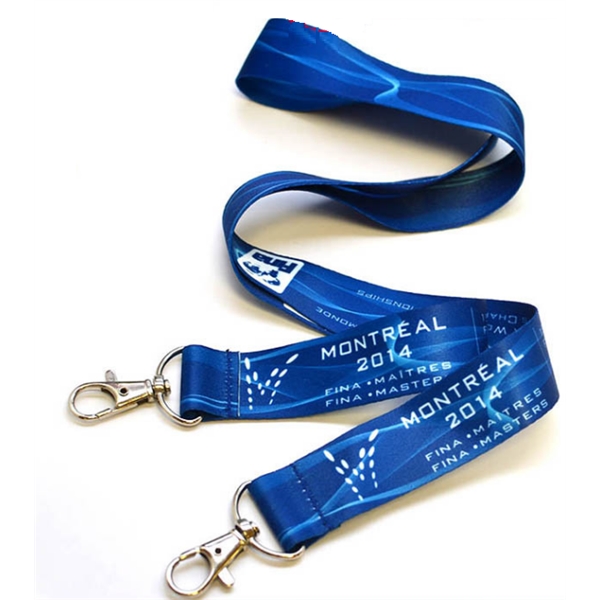 Open-ended Lanyard w/ Full Color Sublimation Double ended - Image 3