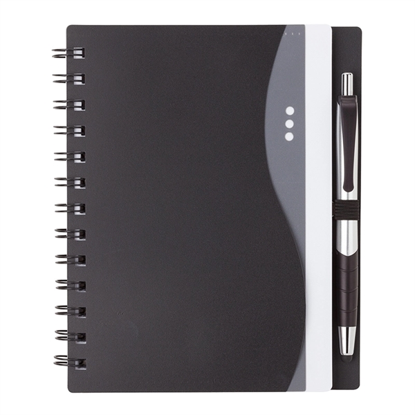Bellevue Junior Notebook w/Stylus Pen - Image 2