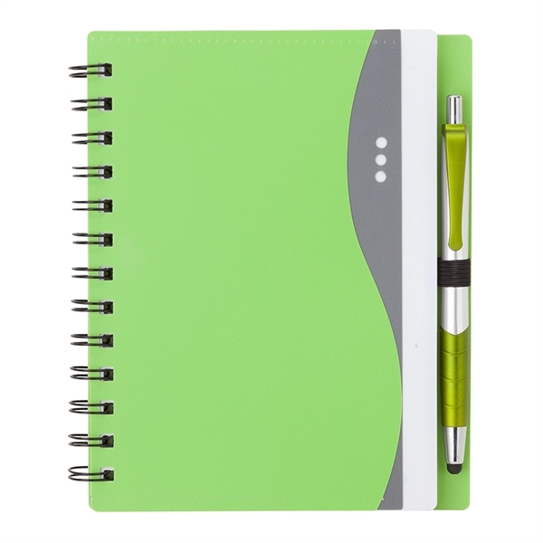 Bellevue Junior Notebook w/Stylus Pen - Image 3