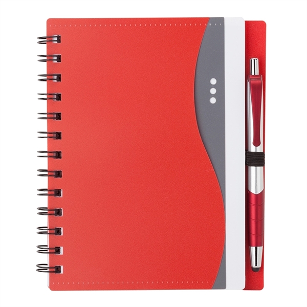 Bellevue Junior Notebook w/Stylus Pen - Image 5