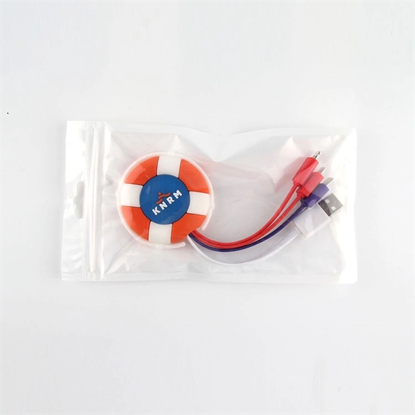 Custom PVC 3-in-1 charging cable - Image 6