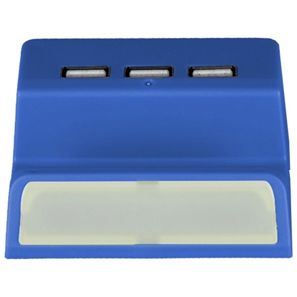 Light-up USB Charging Hub with Phone Holder - Image 2
