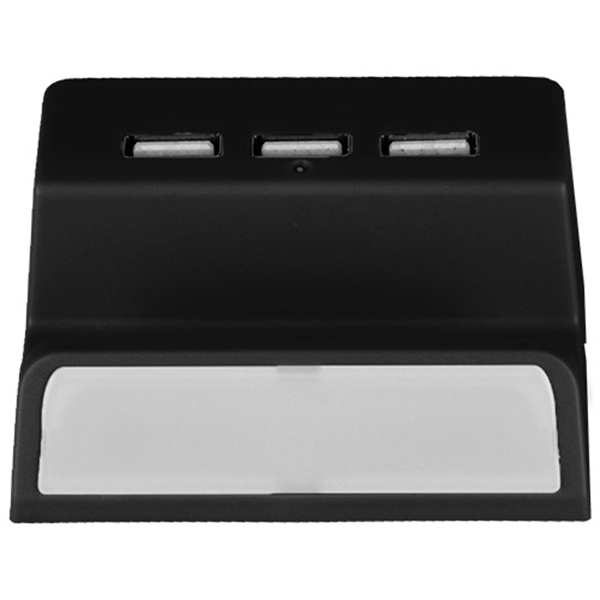 Light-up USB Charging Hub with Phone Holder - Image 4