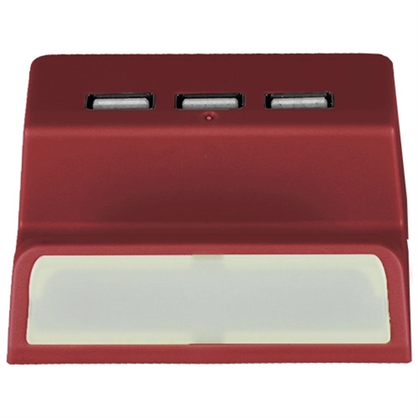 Light-up USB Charging Hub with Phone Holder - Image 5