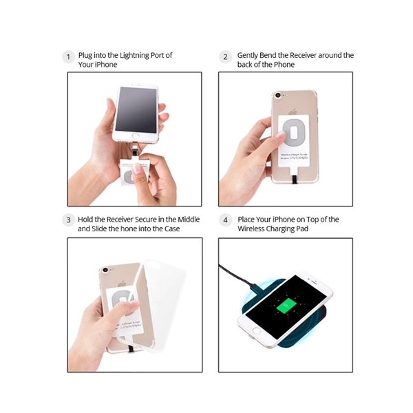Wireless charger receiver for iphone - Image 3