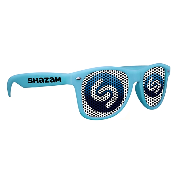 Lenstek Matte Soft Rubberized Finish Miami Sunglasses - Image 1