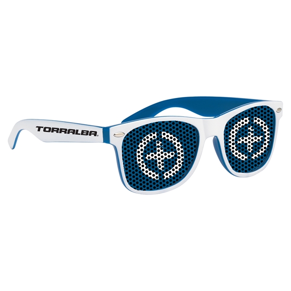 LensTek Two Tone Miami Sunglasses - Image 4